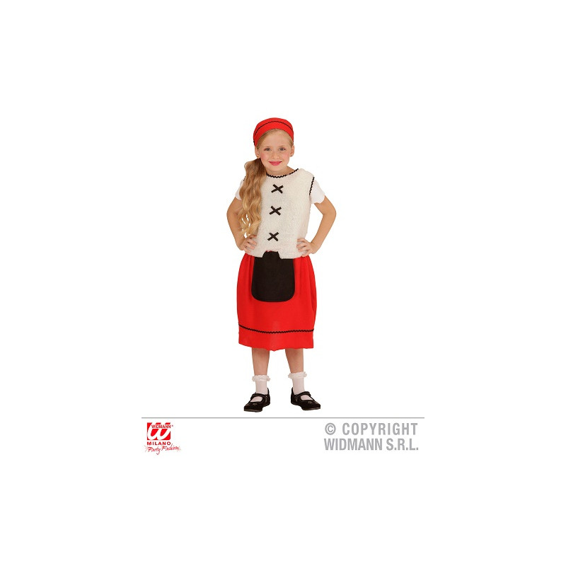 Costume PASTORELLA - Tg 5/7 anni 128 cm