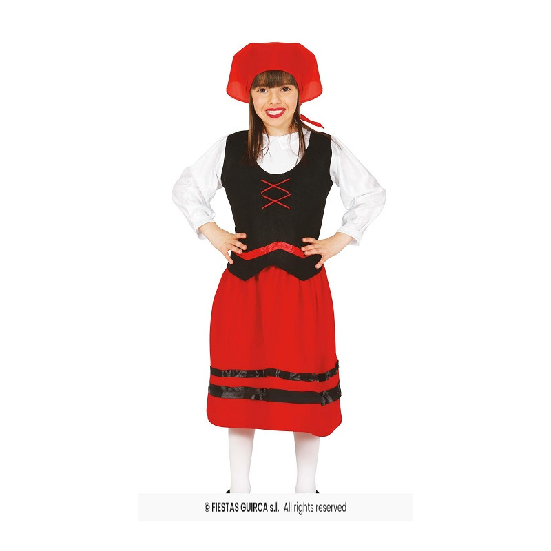 Costume PASTORELLA - Tg 7/9 anni
