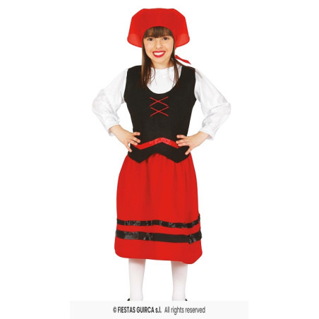 Costume PASTORELLA - Tg 7/9 anni