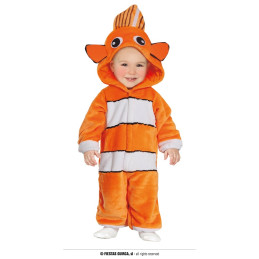 Costume PESCE NEMO - Tg 18/24 mesi