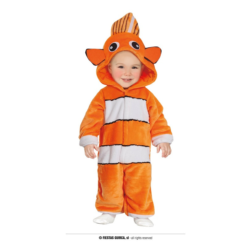 Costume PESCE NEMO - Tg 18/24 mesi
