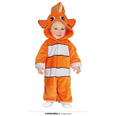 Costume PESCE NEMO - Tg 18/24 mesi