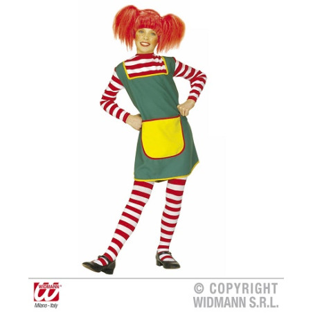 Costume PIPPI - Tg M 8/10 anni 140 cm