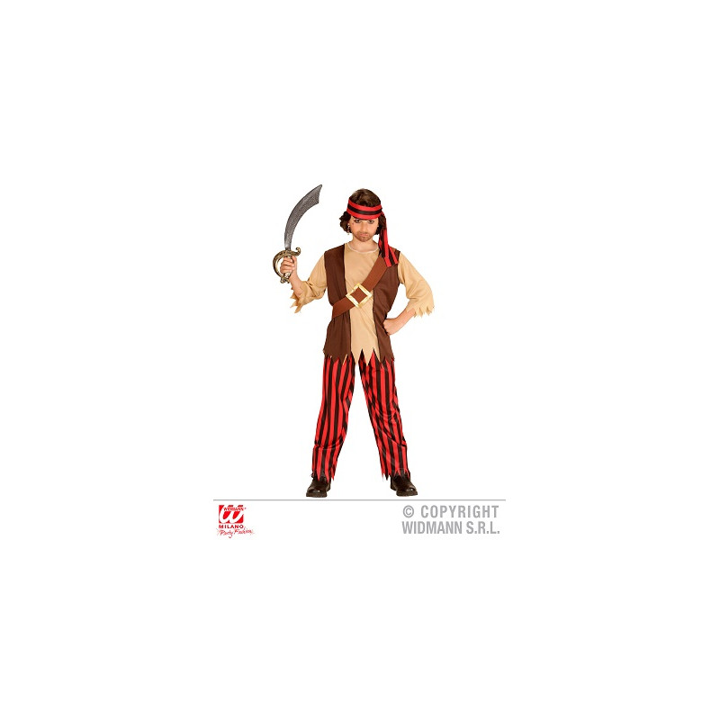 Costume PIRATA - Tg  M 8/10 anni 140 cm