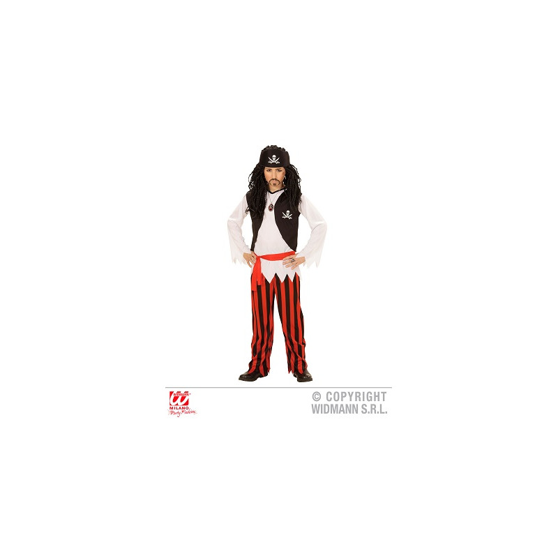 Costume PIRATA - Tg L 11/13 anni 158 cm