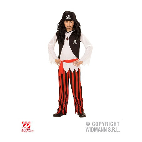 Costume PIRATA - Tg M 8/10 anni 140 cm
