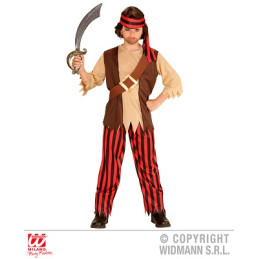 Costume PIRATA - Tg S 5/7 anni 128 cm