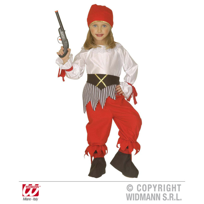 Costume PIRATESSA - Tg 4/5 anni 116 cm