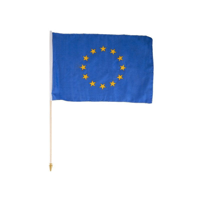 Bandiera 30x45 EUROPA con asta