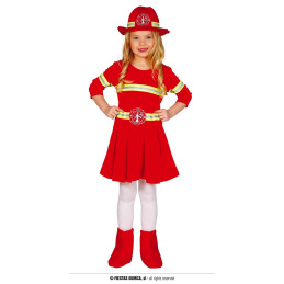 Costume POMPIERE - Tg 3/4 anni