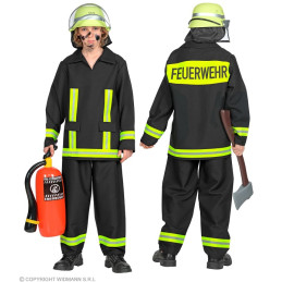 Costume POMPIERE - Tg M 8/10 anni 140 cm