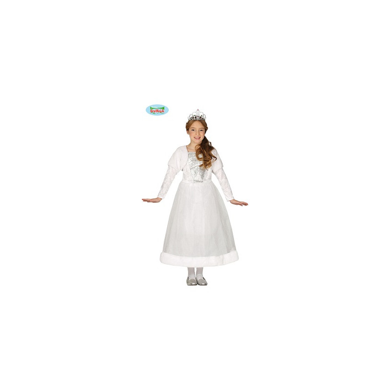 Costume PRINCIPESSA BIANCA - Tg 5/6 anni