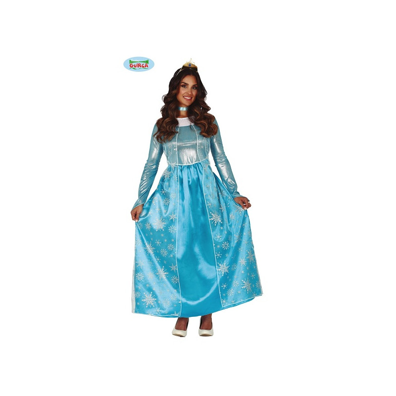 Costume PRINCIPESSA ELSA Frozen - Tg L 46/48