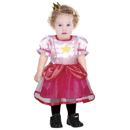 Costume PRINCIPESSA MARIO BROS - Tg 18/24 mesi