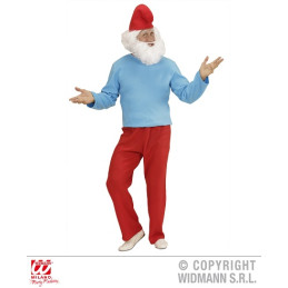 Costume PUFFO GNOMO - Tg L 52/54