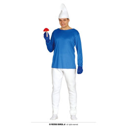 Costume PUFFO GNOMO - Tg L 52/54