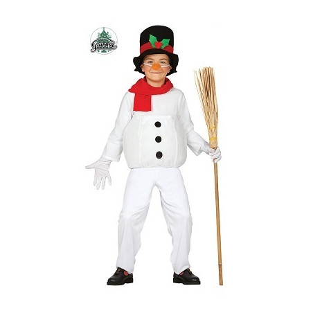 Costume PUPAZZO NEVE - Tg 5/6 anni