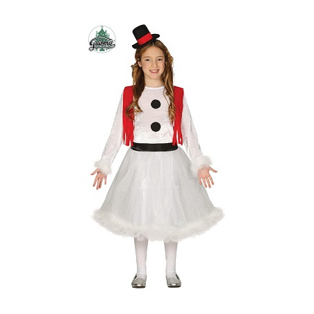 Costume PUPAZZO NEVE - Tg 7/9 anni