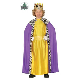 Costume RE MAGIO Viola - Tg 5/6 anni