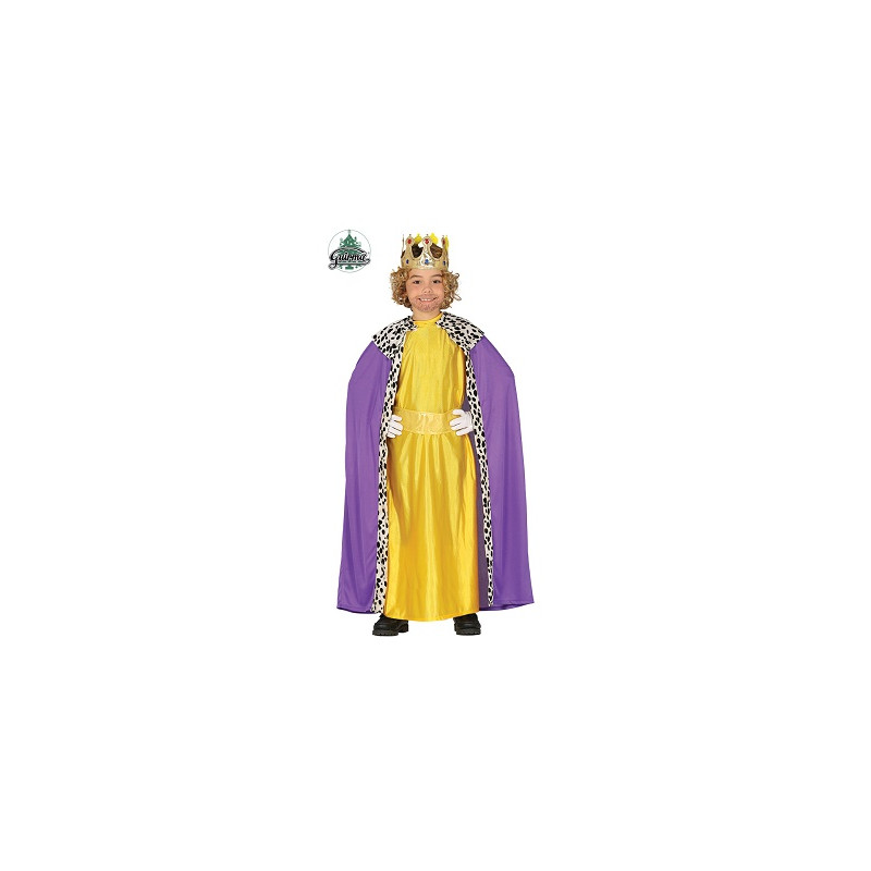 Costume RE MAGIO Viola - Tg 5/6 anni