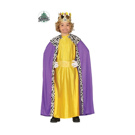 Costume RE MAGIO Viola - Tg 5/6 anni