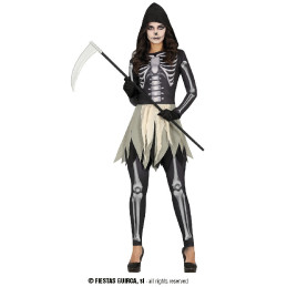 Costume SCHELETRO - Tg  L 46/48