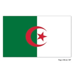 Bandiera 90x150 ALGERIA