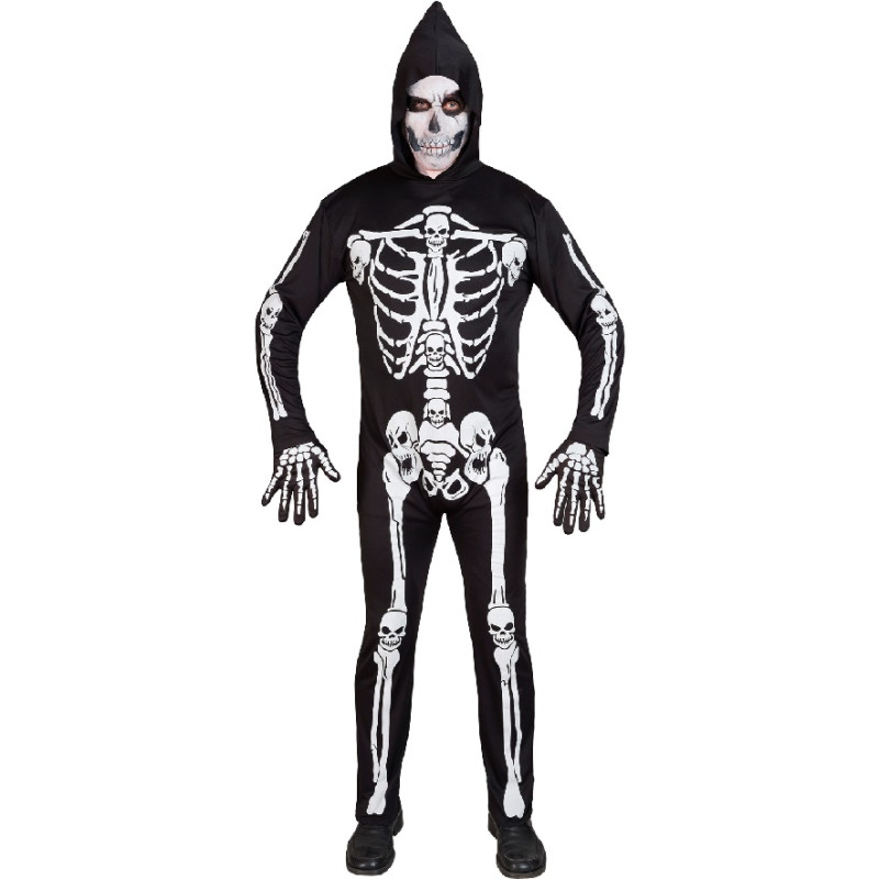 Costume SCHELETRO - Tg XL 56