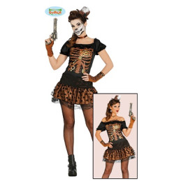Costume SCHELETRO STEAMPUNK - Tg M 42/44
