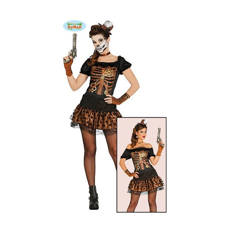 Costume SCHELETRO STEAMPUNK - Tg M 42/44