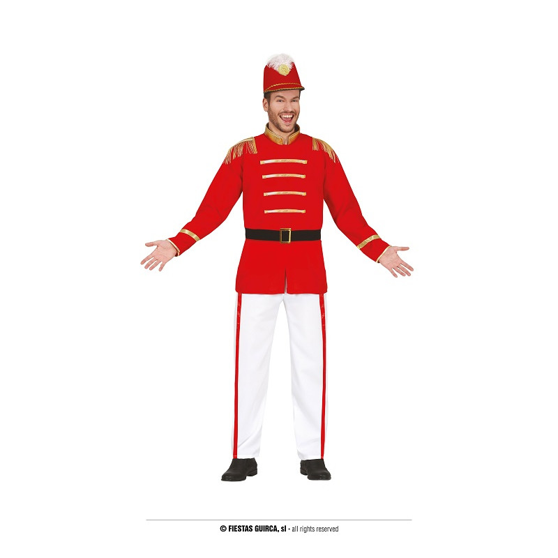 Costume SOLDATO MAJORETTE - Tg L 52/54