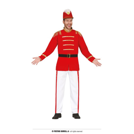 Costume SOLDATO MAJORETTE - Tg L 52/54