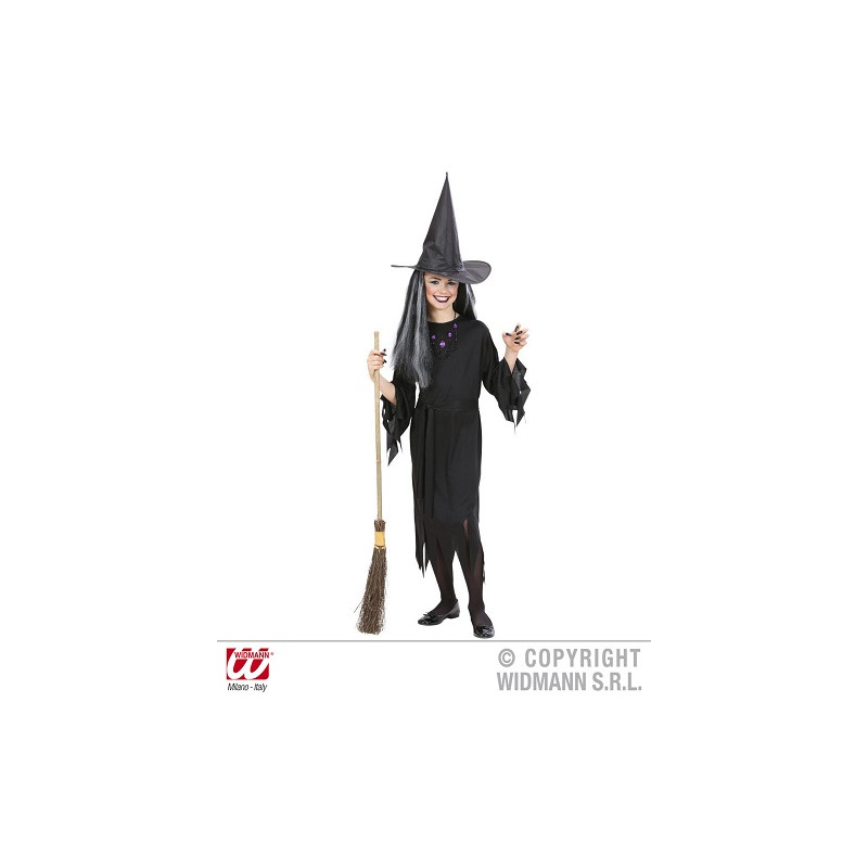 Costume STREGA - Tg S 5/7 anni 128 cm