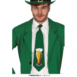 Cravatta Birra Verde