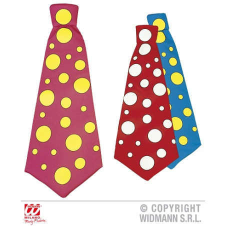 Cravatta Clown Maxi Col Ass