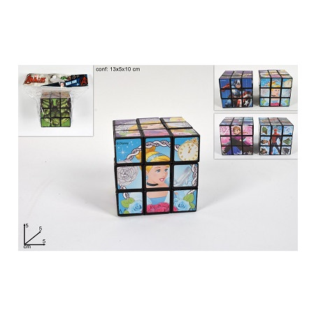 Cubo Magico Personaggi 5x5 cm
