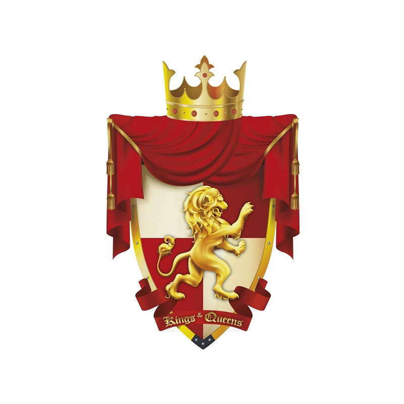 Deco Stemma Re Regina Medievale