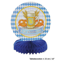 Decorazione Centrotavola Oktoberfest 25 cm