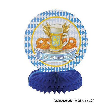 Decorazione Centrotavola Oktoberfest 25 cm