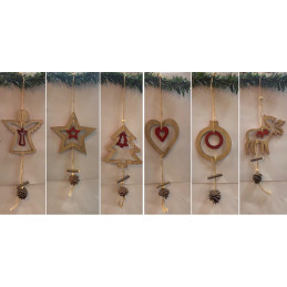 Decorazione Natalizia in legno