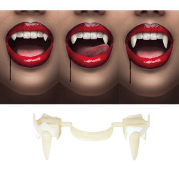 Denti Retrattili Vampiro in plastica