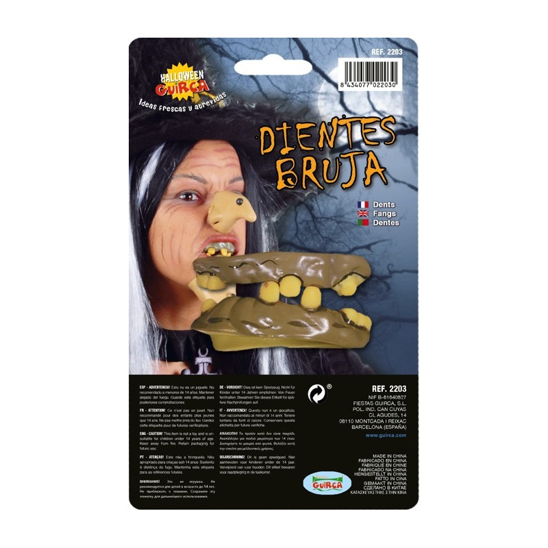 Dentiera Strega in lattice