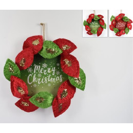 Dietroporta Merry Christmas 42 cm