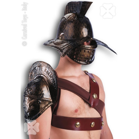 Elmo Gladiatore con paraspalla
