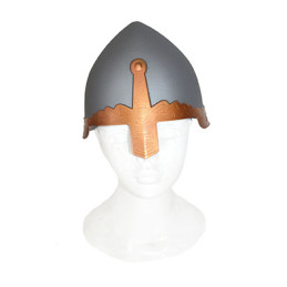 Elmo Medievale Grigio