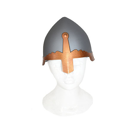 Elmo Medievale Grigio