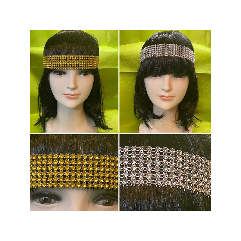 Fascia Charleston Oro e Argento