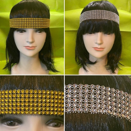 Fascia Charleston Oro e Argento