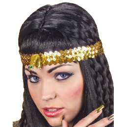 Fascia Egiziana con Serpente e pajlettes