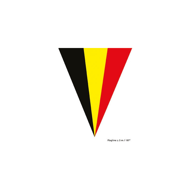 Festone 10 Bandiere BELGIO 5 mt